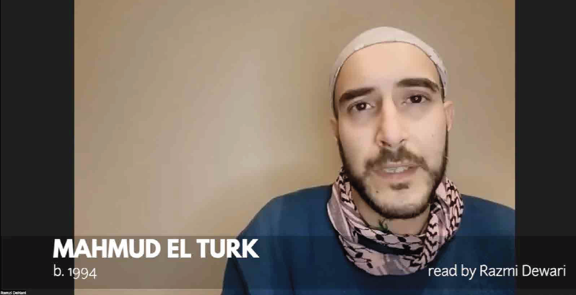 Gaza Monologues - Arabic man reading