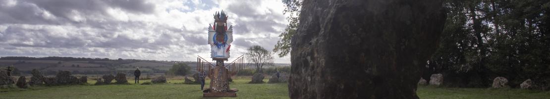 TOTEM LATAMAT at the Rollright Stones, Oxfordshire