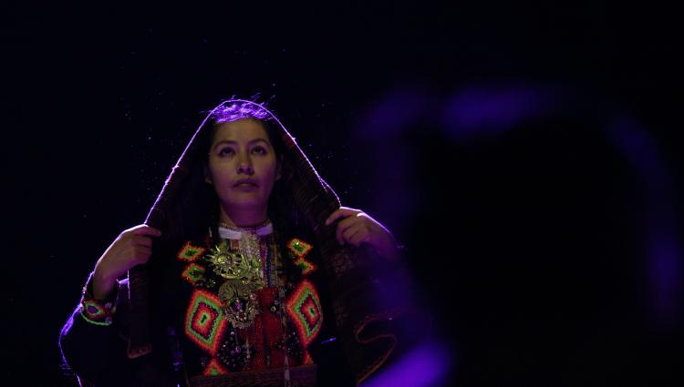 Edith Ramos in THE MOUTH OF THE GODS