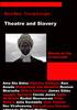 Theatre and Slavery